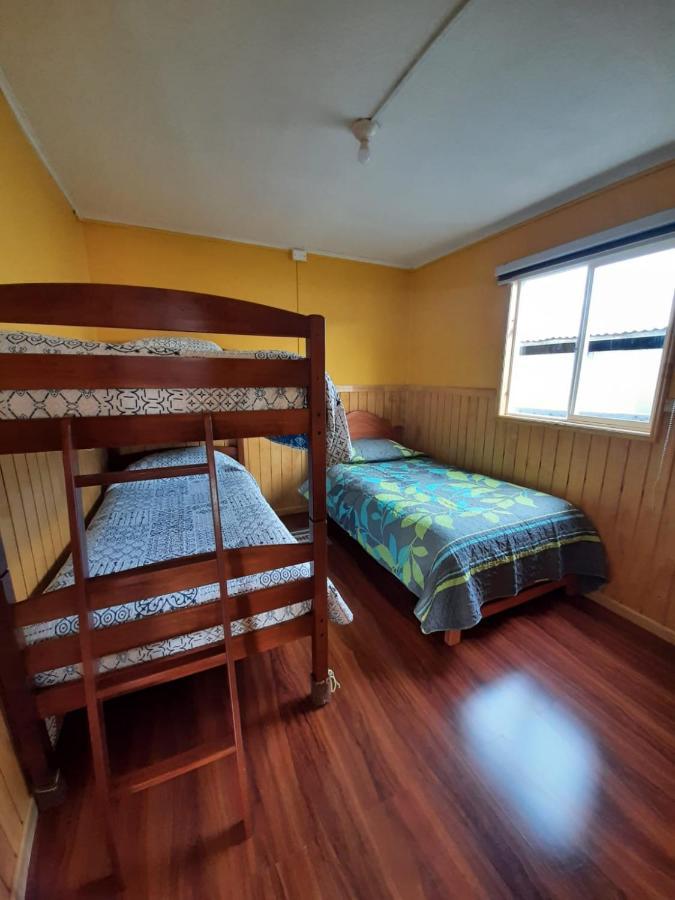 Vila Cabana Cavernas Austral Puerto Sanchez Exteriér fotografie