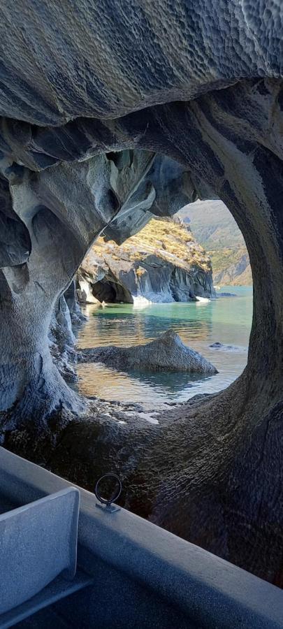 Vila Cabana Cavernas Austral Puerto Sanchez Exteriér fotografie