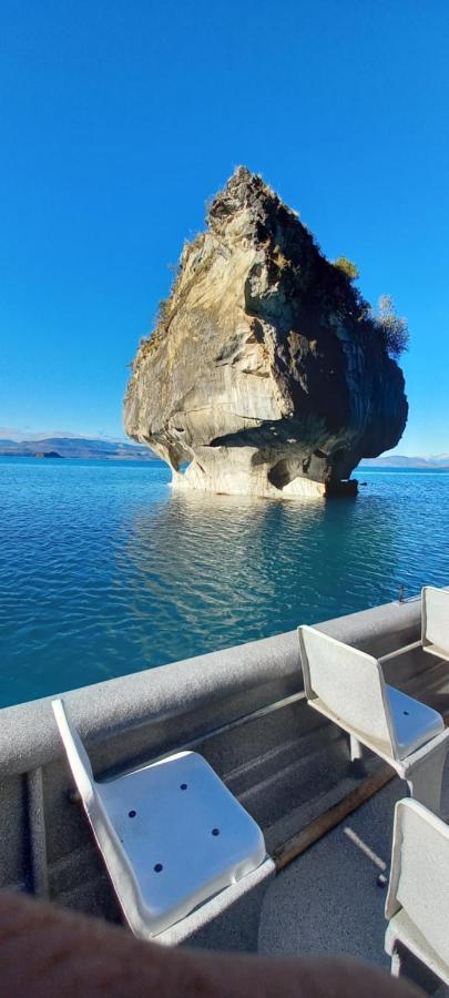 Vila Cabana Cavernas Austral Puerto Sanchez Exteriér fotografie