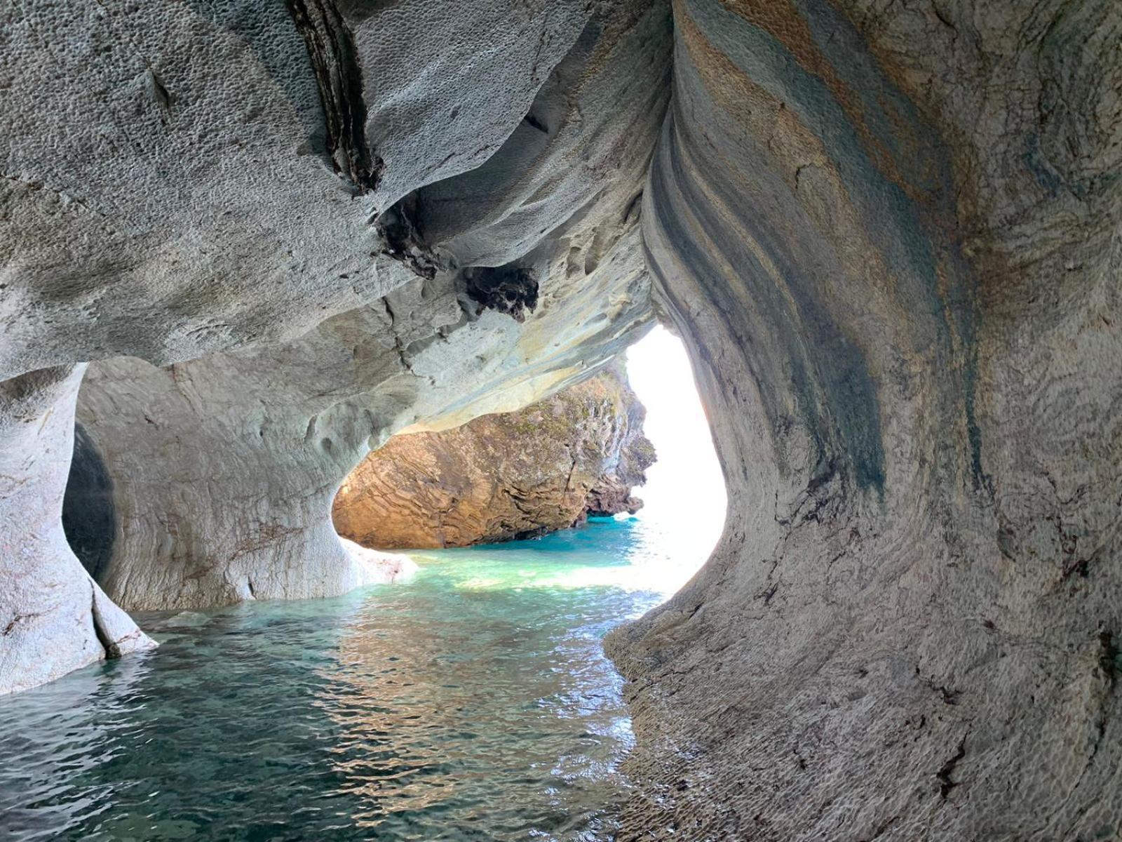Vila Cabana Cavernas Austral Puerto Sanchez Exteriér fotografie