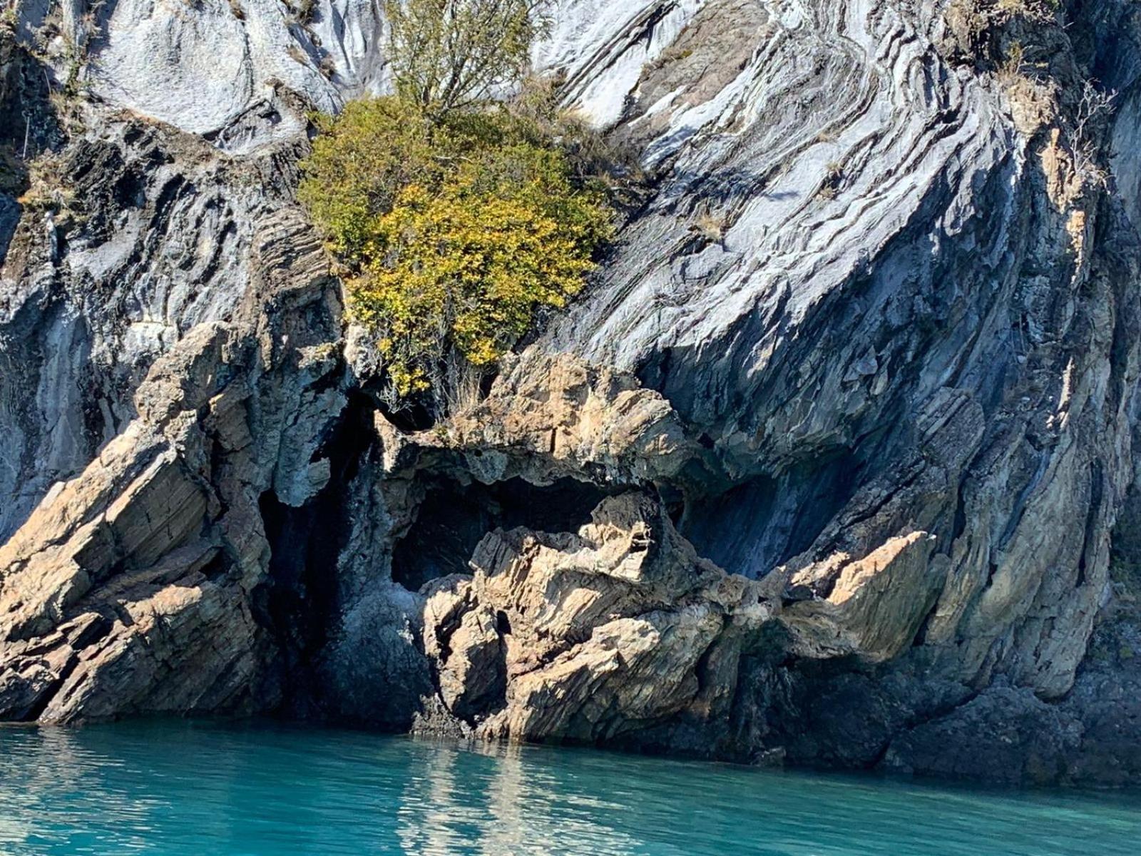 Vila Cabana Cavernas Austral Puerto Sanchez Exteriér fotografie
